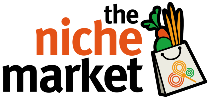 The Niche Market logo showing bag of fresh veggies